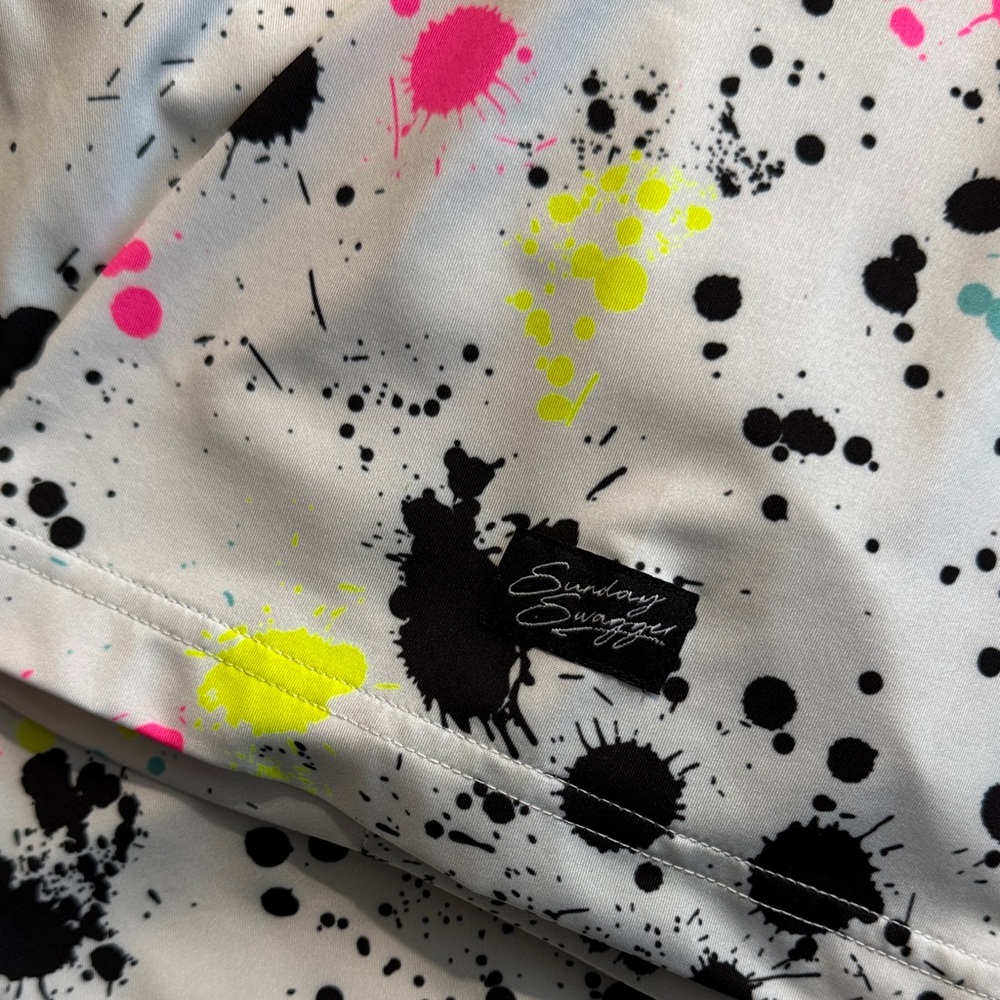 Sunday Swagger Men’s “Splatter” Golf Polo - Picture 3 of 3